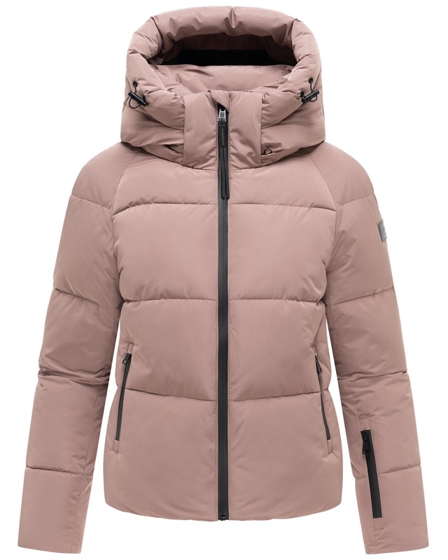 Navahoo Steppjacke »Frostherz XIV« mit Kapuze Kurze gesteppte Damen Winterjacke mit abnehmbarer Kapuze