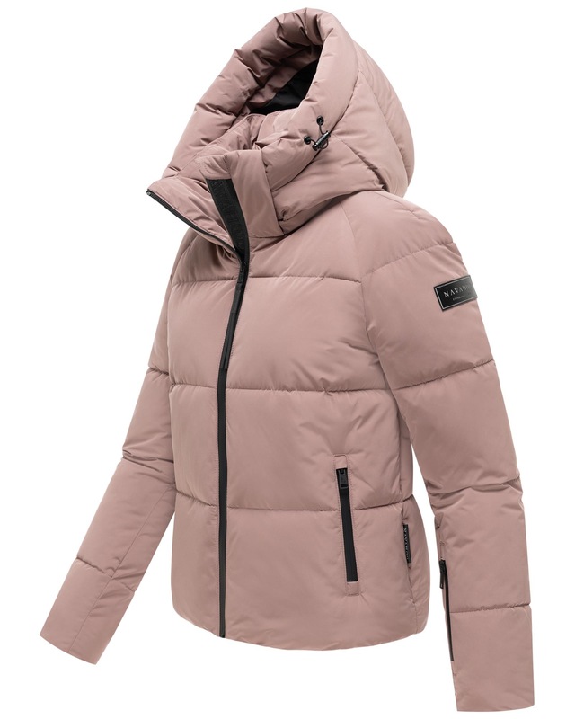 Navahoo Steppjacke »Frostherz XIV« mit Kapuze Kurze gesteppte Damen Winterjacke mit abnehmbarer Kapuze