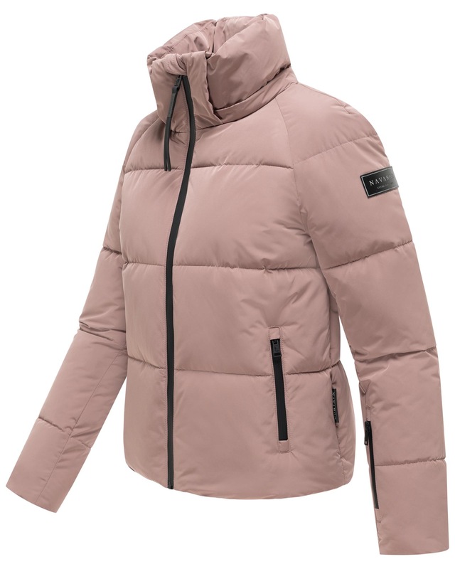 Navahoo Steppjacke »Frostherz XIV« mit Kapuze Kurze gesteppte Damen Winterjacke mit abnehmbarer Kapuze