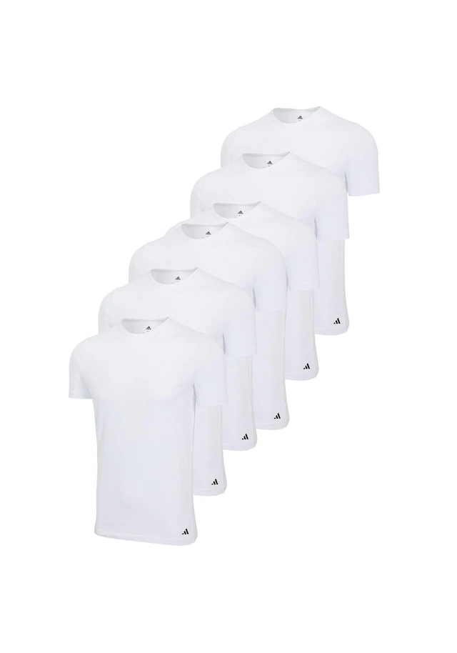 adidas Originals T-Shirt »T-Shirt Crew Neck Shirt Active Core Cotton 6PK 6er Pack«
