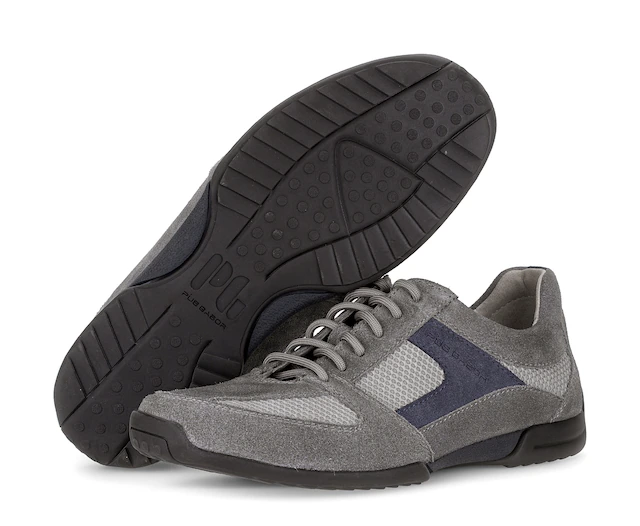 Pius Gabor Sneaker , Freizeitschuh, Halbschuh, Schnürschuh mit Kontrastbesatz, G-Weite