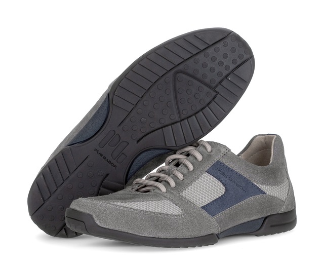 Pius Gabor Sneaker , Freizeitschuh, Halbschuh, Schnürschuh mit Kontrastbesatz, G-Weite