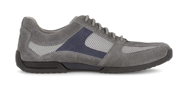 Pius Gabor Sneaker , Freizeitschuh, Halbschuh, Schnürschuh mit Kontrastbesatz, G-Weite