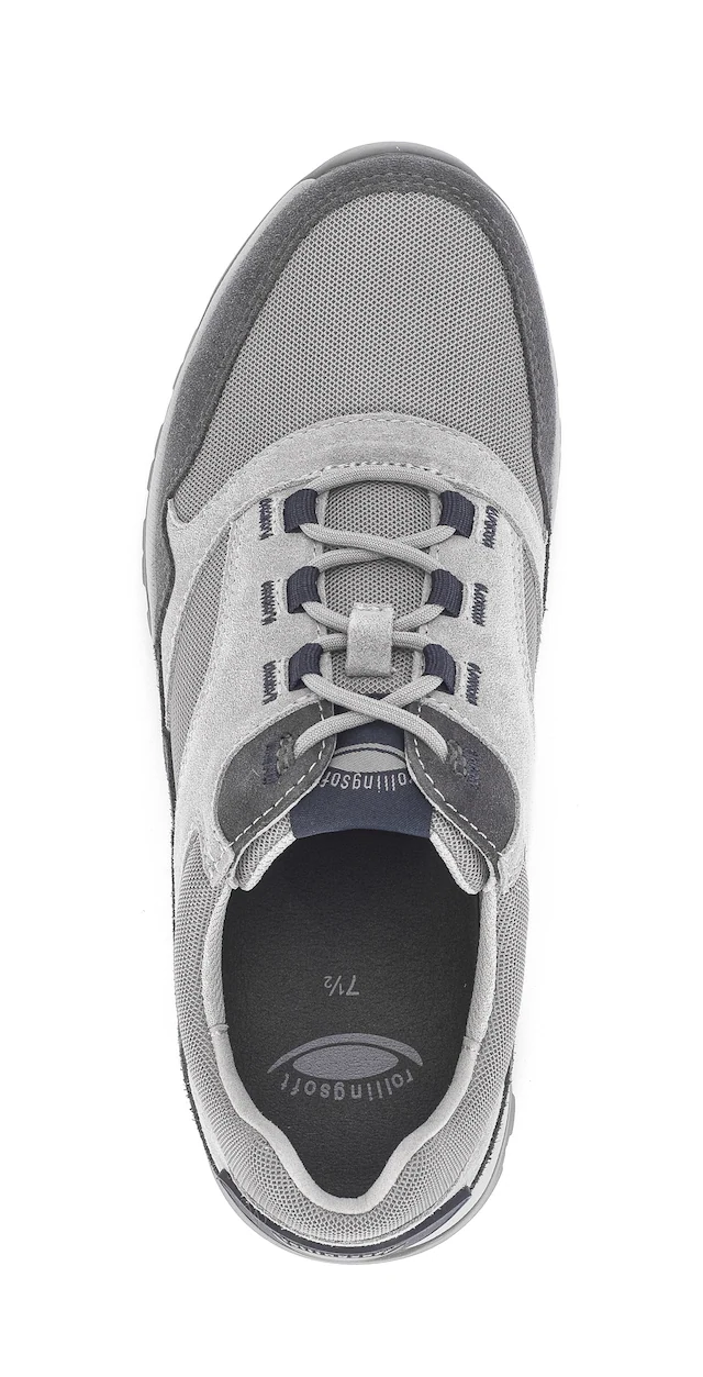 Gabor Slip-On Sneaker , Freizeitschuh, Halbschuh, Slipper mit Logo an der Ferse, G-Weite