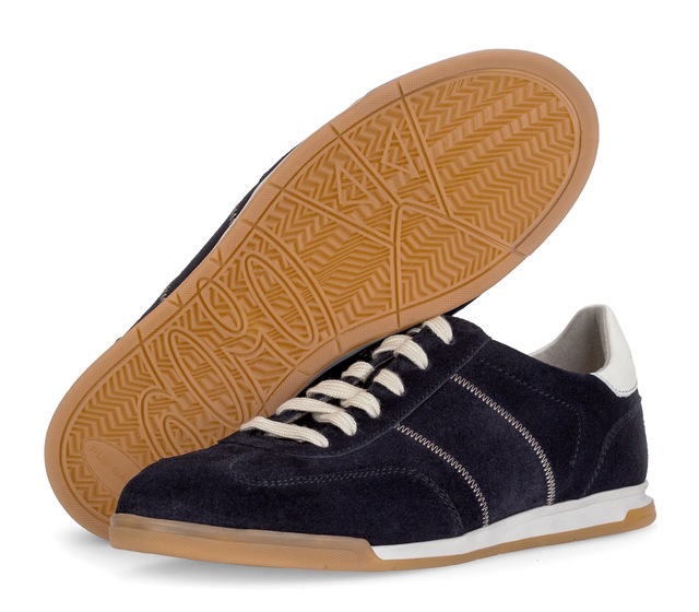 Pius Gabor Sneaker , Freizeitschuh, Komfortschuh, Schnürschuh mit Kontrastnähten, G-Weite