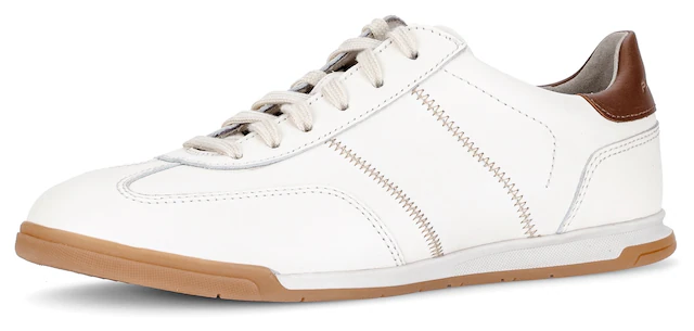 Pius Gabor Sneaker , Freizeitschuh, Komfortschuh, Schnürschuh mit Kontrastnähten, G-Weite