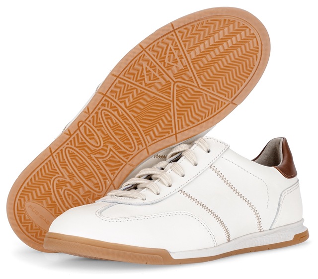 Pius Gabor Sneaker , Freizeitschuh, Komfortschuh, Schnürschuh mit Kontrastnähten, G-Weite