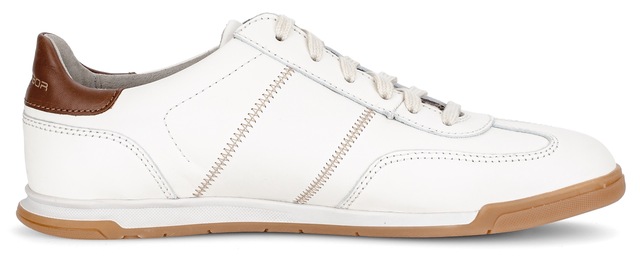 Pius Gabor Sneaker , Freizeitschuh, Komfortschuh, Schnürschuh mit Kontrastnähten, G-Weite