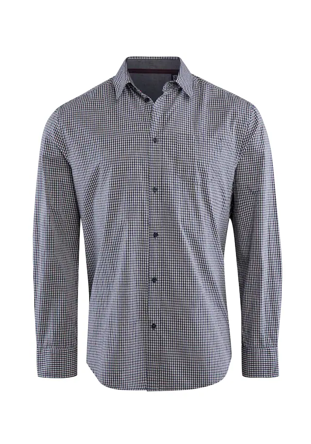 Stooker Men Flanellhemd »HARLEY Hemd Langarm Regular Fit« Langarm Hemd Regular Fit für Herren