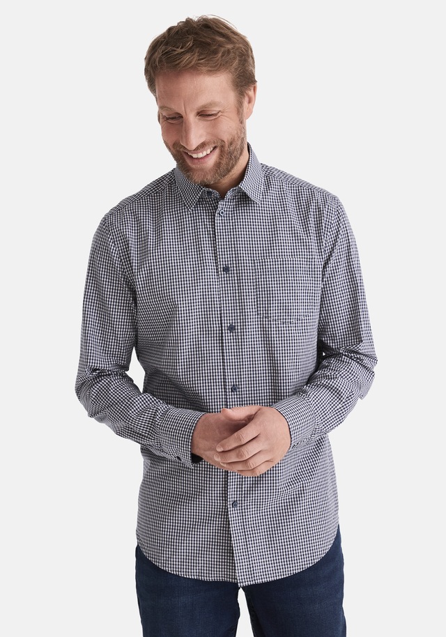 Stooker Men Flanellhemd »HARLEY Hemd Langarm Regular Fit« Langarm Hemd Regular Fit für Herren