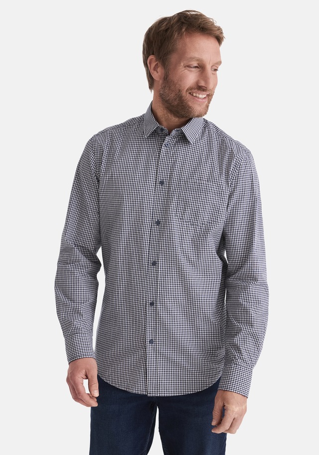 Stooker Men Flanellhemd »HARLEY Hemd Langarm Regular Fit« Langarm Hemd Regular Fit für Herren