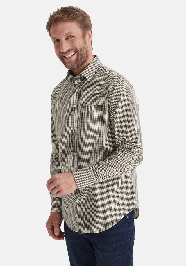 Stooker Men Flanellhemd »HARLEY Hemd Langarm Regular Fit« Langarm Hemd Regular Fit für Herren