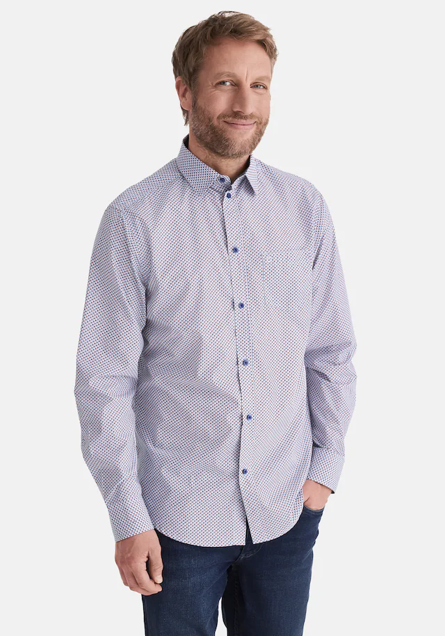 Stooker Men Langarmhemd »HUGH Hemd Langarm Regular Fit« Langarm Hemd Regular Fit für Herren