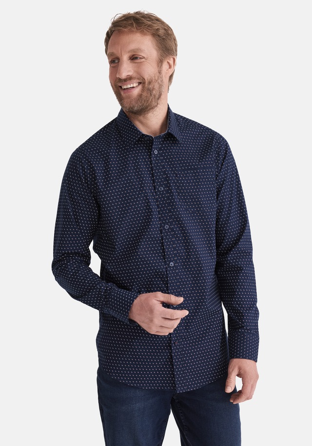Stooker Men Langarmhemd »HUGH Hemd Langarm Regular Fit« Langarm Hemd Regular Fit für Herren