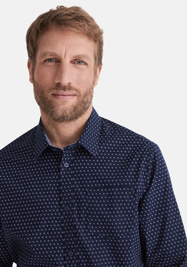 Stooker Men Langarmhemd »HUGH Hemd Langarm Regular Fit« Langarm Hemd Regular Fit für Herren