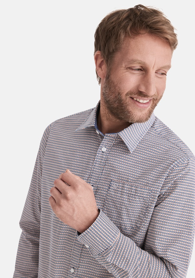 Stooker Men Langarmhemd »HUGH Hemd Langarm Regular Fit« Langarm Hemd Regular Fit für Herren