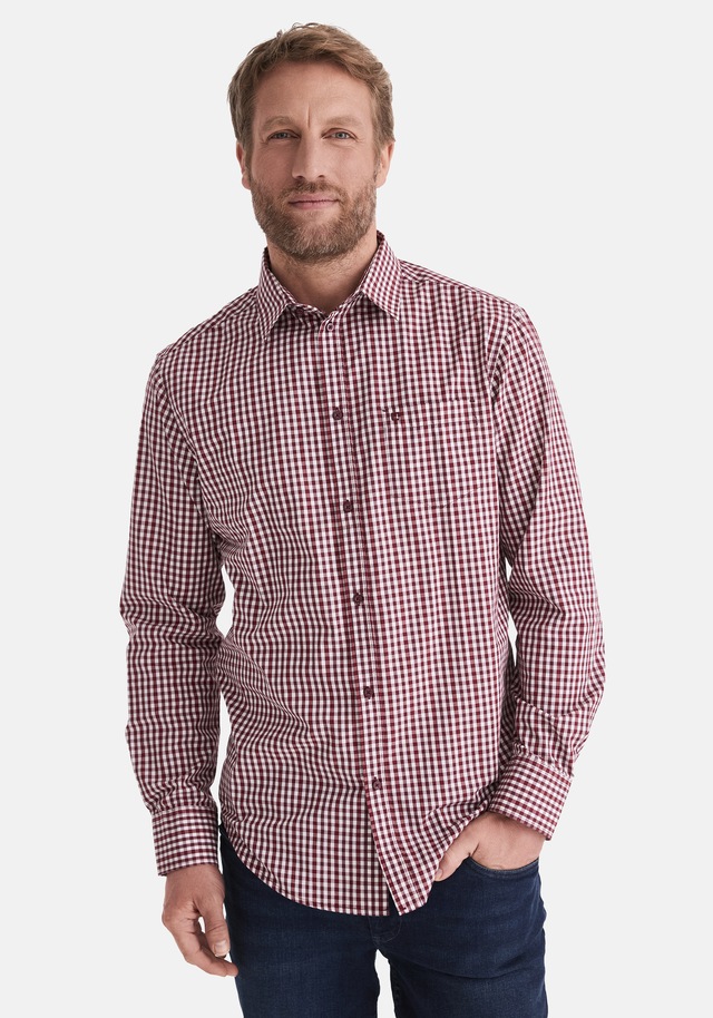 Stooker Men Langarmhemd »HUGH Hemd Langarm Regular Fit« Langarm Hemd Regular Fit für Herren
