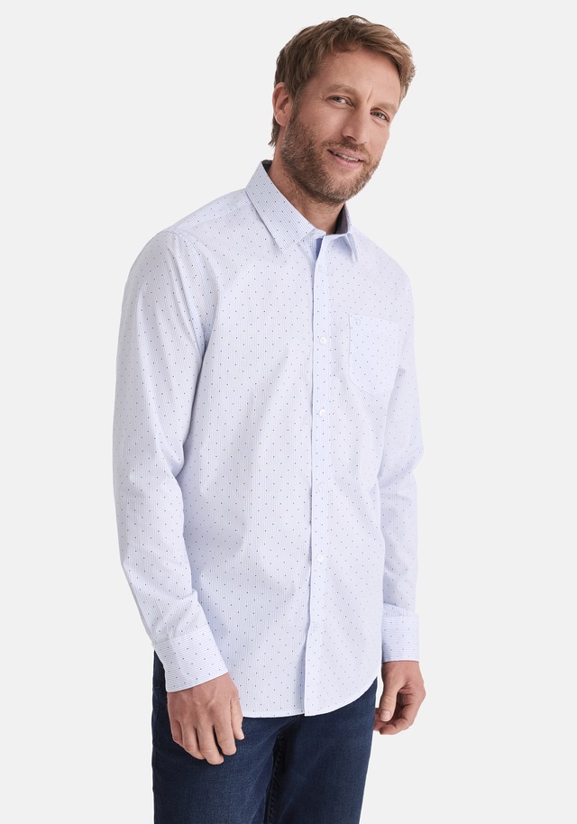 Stooker Men Langarmhemd »HUGH Hemd Langarm Regular Fit« Langarm Hemd Regular Fit für Herren