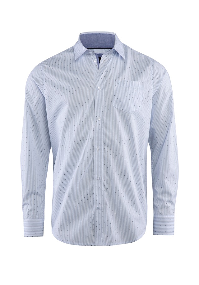 Stooker Men Langarmhemd »HUGH Hemd Langarm Regular Fit« Langarm Hemd Regular Fit für Herren