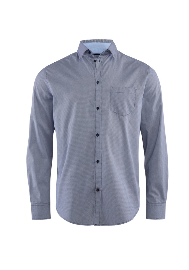 Stooker Men Langarmhemd »HUGH Hemd Langarm Regular Fit« Langarm Hemd Regular Fit für Herren