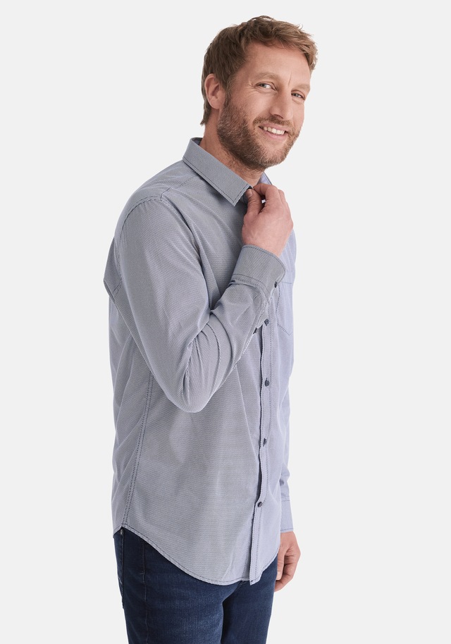 Stooker Men Langarmhemd »HUGH Hemd Langarm Regular Fit« Langarm Hemd Regular Fit für Herren