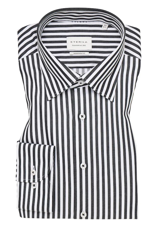 Eterna Langarmhemd »MODERN FIT« NON IRON (bügelfrei)