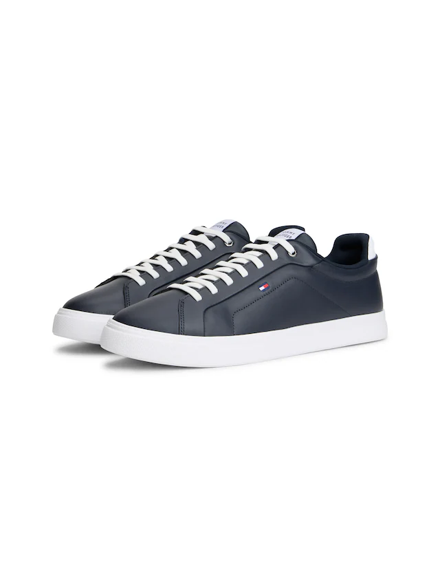Tommy Hilfiger Sneaker »ICON COURT LIGHT ESS« , Freizeitschuh, Halbschuh, Schnürschuh, weich gepolsterter Schaftrand