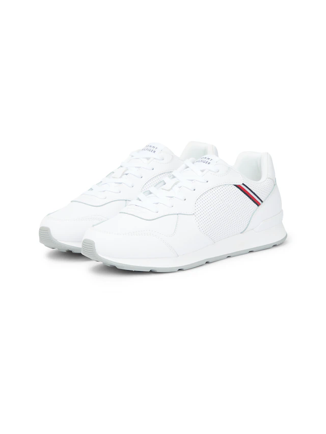 Tommy Hilfiger Sneaker »MAXLITE 1A« , Freizeitschuh, Halbschuh, Schnürschuh, Streifen in Tommy Farben