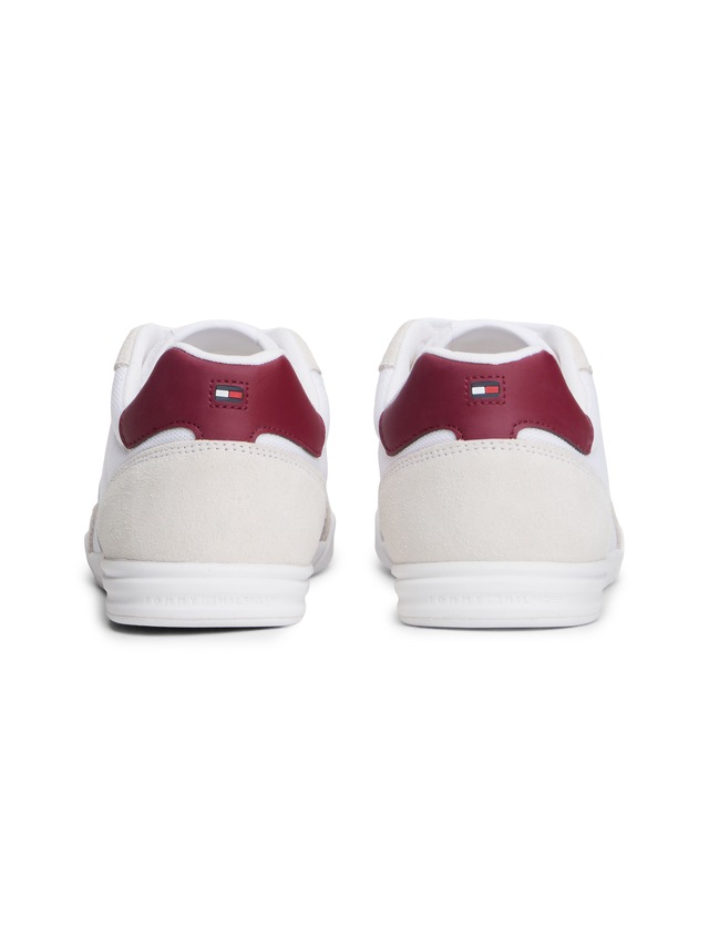Tommy Hilfiger Sneaker »LOPRO CUP MIX« , Freizeitschuh, Halbschuh, Schnürschuh, Kontrastbesatz an der Ferse