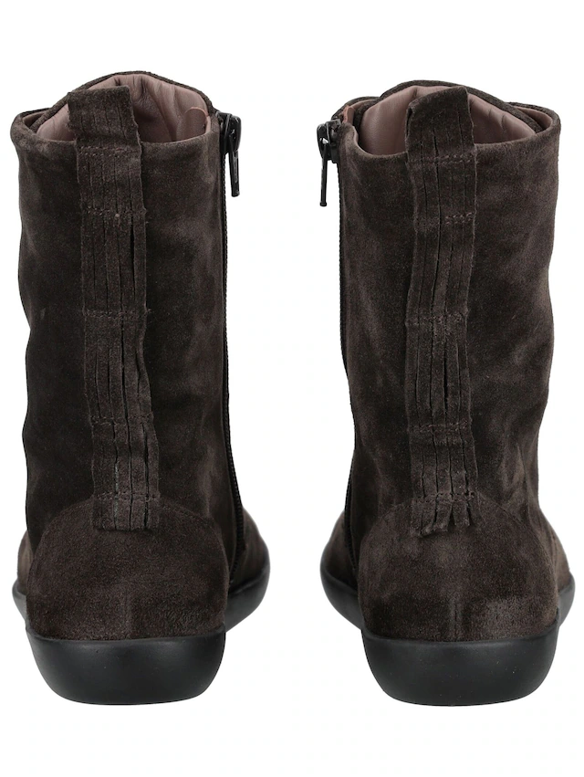 Think! Schnürstiefelette »Think! Stiefelette Veloursleder«