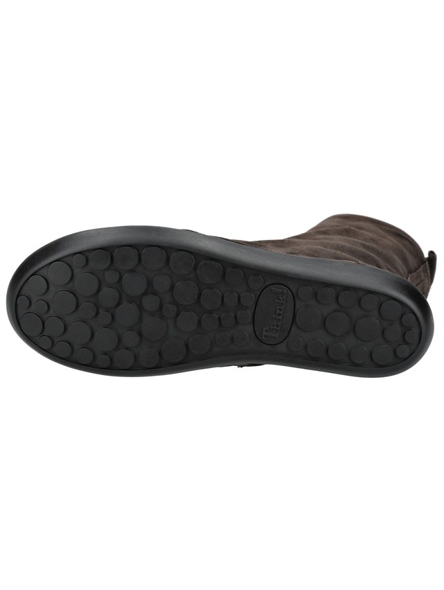 Think! Schnürstiefelette »Think! Stiefelette Veloursleder«