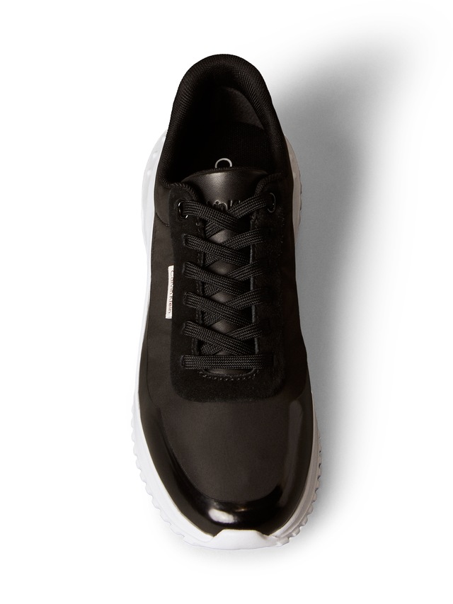 Calvin Klein Jeans Sneaker »EVA RUNNER LACE UP MAT MIX« Halbschuh, Freizeitschuh, Schnürschuh mit leichter Profilsohle