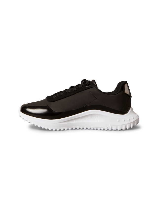 Calvin Klein Jeans Sneaker »EVA RUNNER LACE UP MAT MIX« Halbschuh, Freizeitschuh, Schnürschuh mit leichter Profilsohle