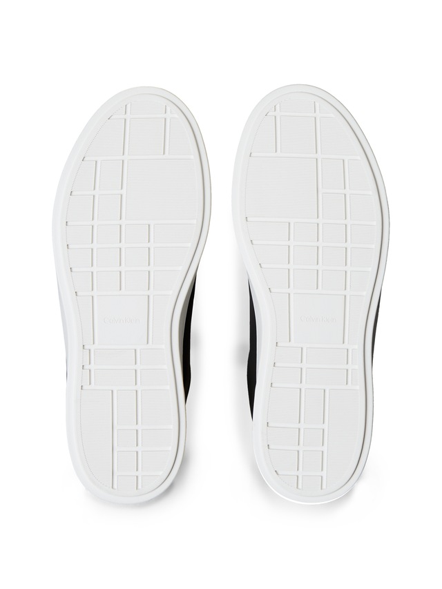 Calvin Klein Sneaker »LOW PRO CUP LACEUP LTH MOIRE« Halbschuh, Schnürschuh, Freizeitschuh mit heller Laufsohle