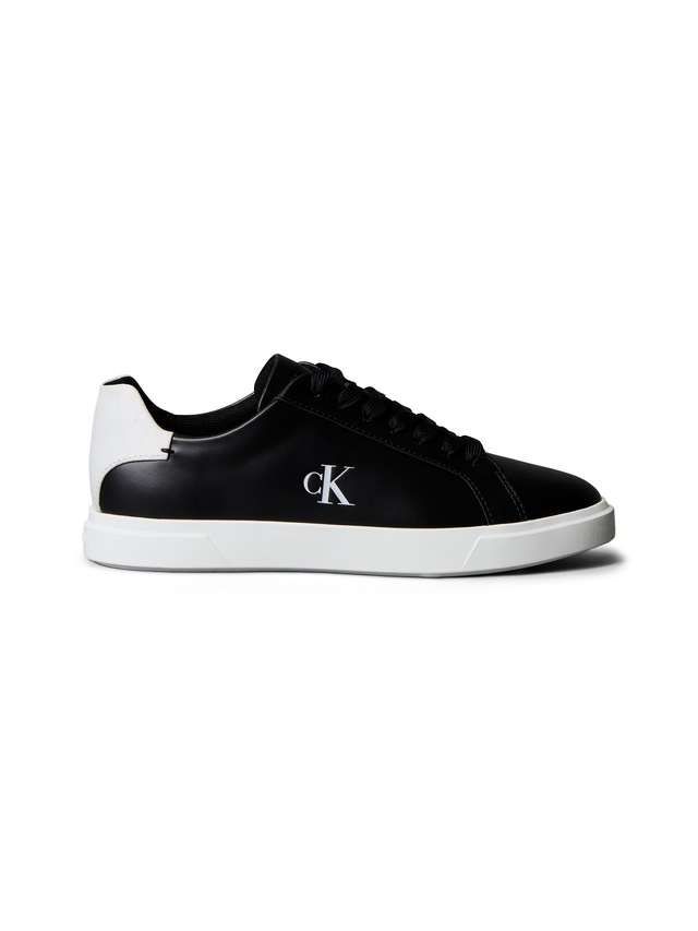 Calvin Klein Sneaker »LOW PRO CUP LACEUP LTH MOIRE« Halbschuh, Schnürschuh, Freizeitschuh mit heller Laufsohle