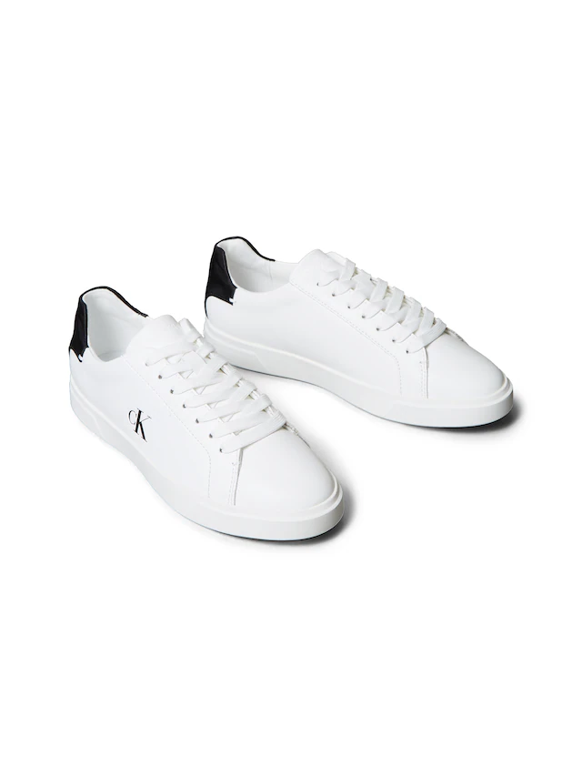 Calvin Klein Sneaker »LOW PRO CUP LACEUP LTH MOIRE« Halbschuh, Schnürschuh, Freizeitschuh mit heller Laufsohle