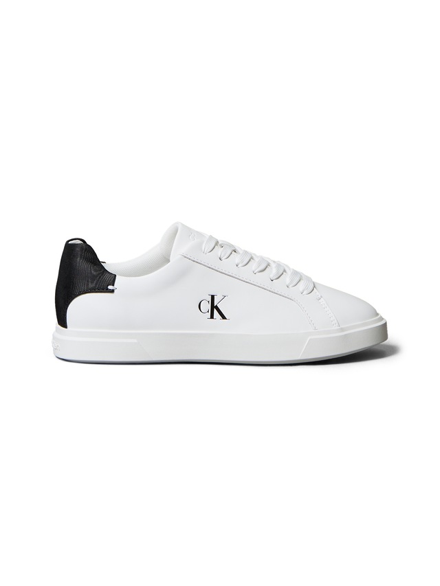 Calvin Klein Sneaker »LOW PRO CUP LACEUP LTH MOIRE« Halbschuh, Schnürschuh, Freizeitschuh mit heller Laufsohle