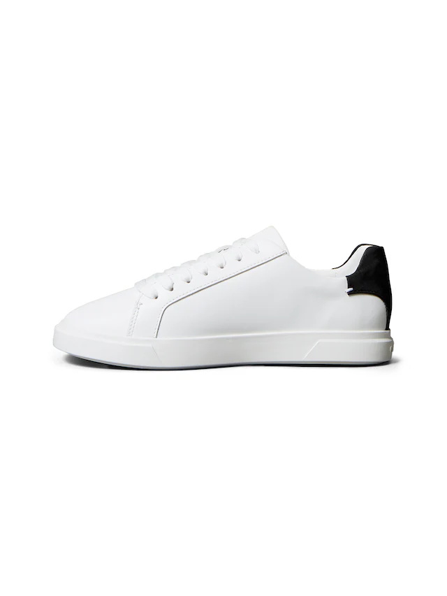 Calvin Klein Sneaker »LOW PRO CUP LACEUP LTH MOIRE« Halbschuh, Schnürschuh, Freizeitschuh mit heller Laufsohle