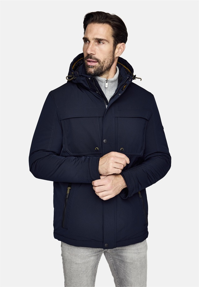 New Canadian Outdoorjacke »CO-3« mit Fleece-Einsatz am Innenkragen