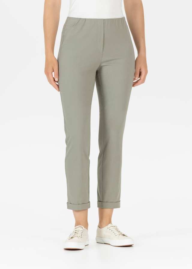 Stehmann Stoffhose »Sylvia-680« 3/4-Hose mit schmalem Bein