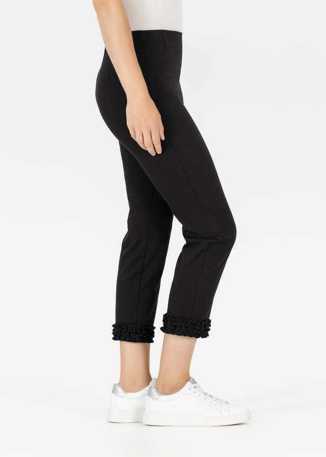 Stehmann Stoffhose »Sylvia-680« 3/4-Hose mit schmalem Bein