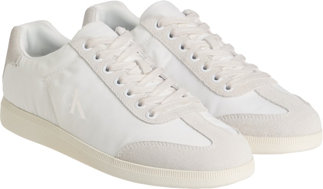 Calvin Klein Sneaker »LOW CUPSOLE LACEUP SU« Schnürschuh, Halbschuh, Freizeitschuh im Materialmix