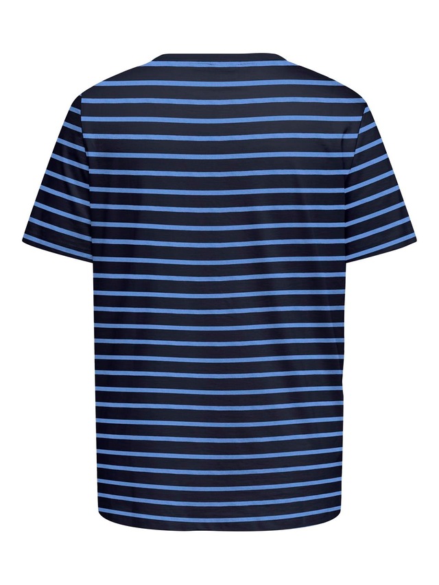 ONLY CARMAKOMA Rundhalsshirt »CARBLOOM LIFE S/S TOP JRS«