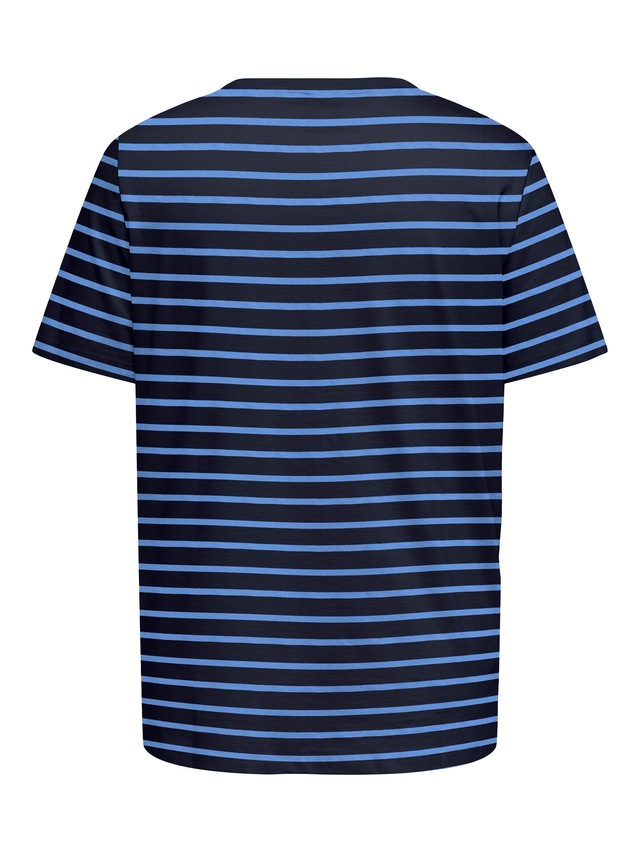 ONLY CARMAKOMA Rundhalsshirt »CARBLOOM LIFE S/S TOP JRS«