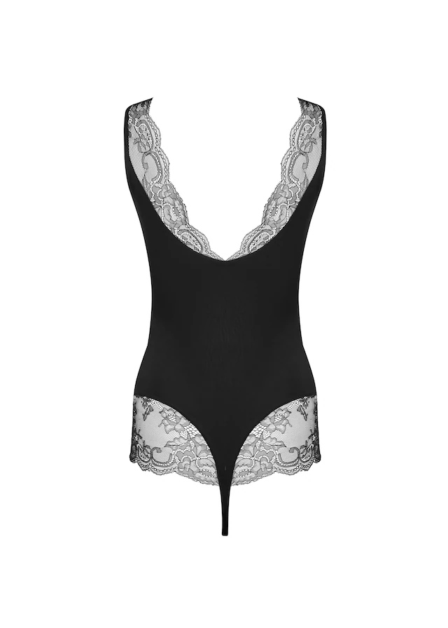 MAGIC Bodyfashion Stringbody leichter Shape-Effekt, elegant, mit Spitze