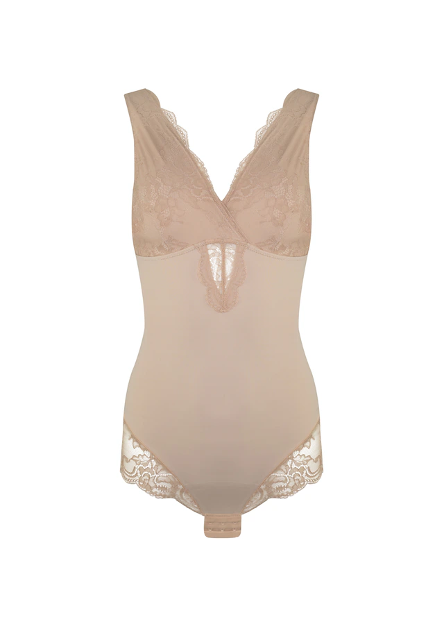 MAGIC Bodyfashion Stringbody leichter Shape-Effekt, elegant, mit Spitze