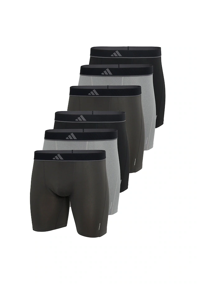 adidas Originals Boxershorts »Boxershort Boxer Briefs Active Micro Flex Eco 6P 6er Pack«