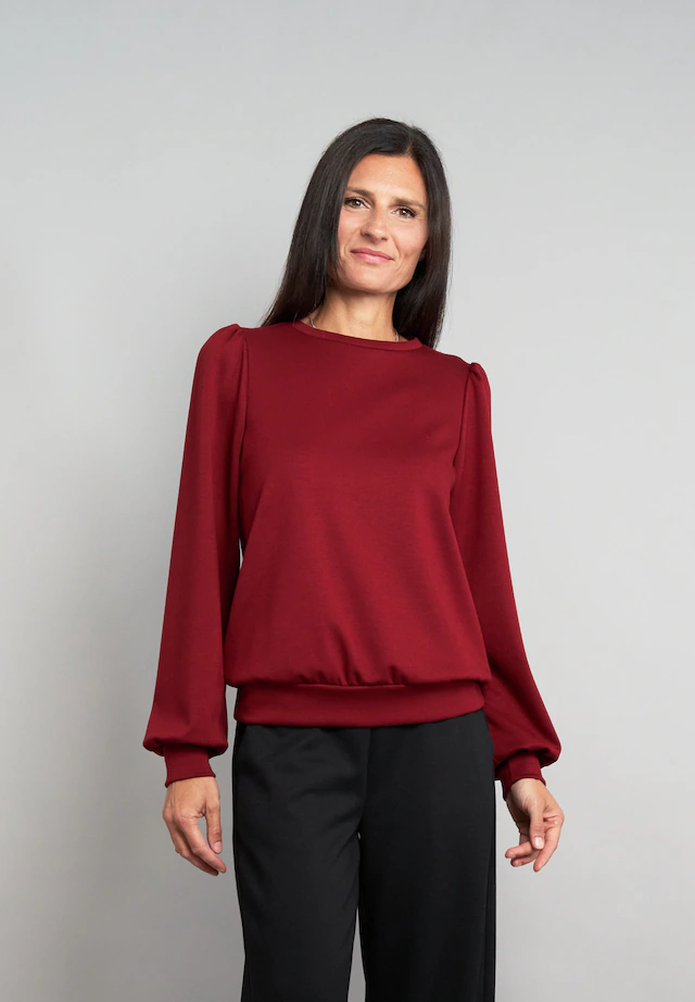 Seidel Moden Langarmshirt »Exklusiv bei OTTO« mit Puffärmel - MADE IN GERMANY