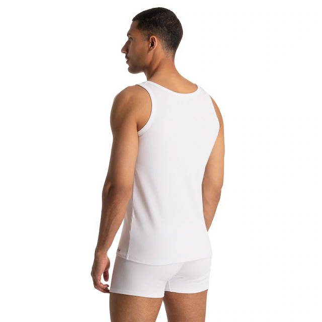 Bruno Banani T-Shirt »FINE RIB« mit Rundhalsausschnitt, Cotton-Mix, elastisch