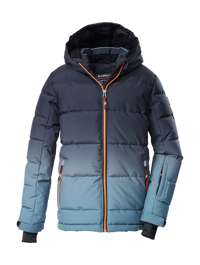 Killtec Steppjacke »KSW 252 MN QLTD JCKT« Wasserabweisende Steppjacke mit Kapuze, Schneefang und Kontrastdetails